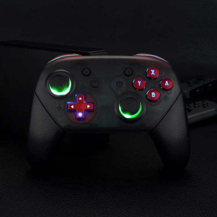 Mega Modz Nintendo Switch RGB Controller - Vampire Red.webp