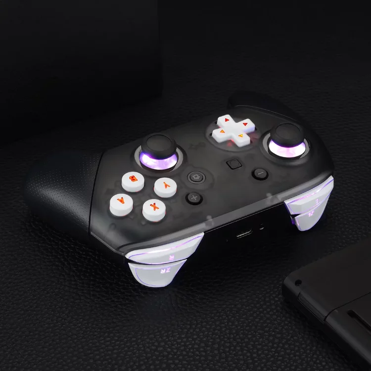 switch pro controller led mod - white.webp