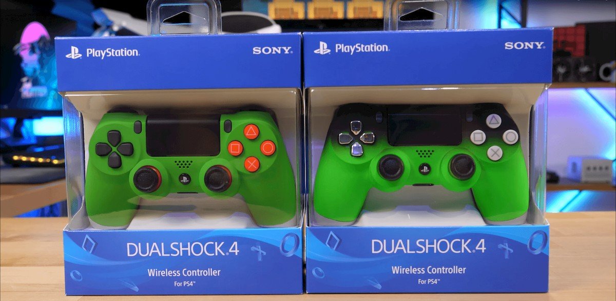 lime green ps4 controller