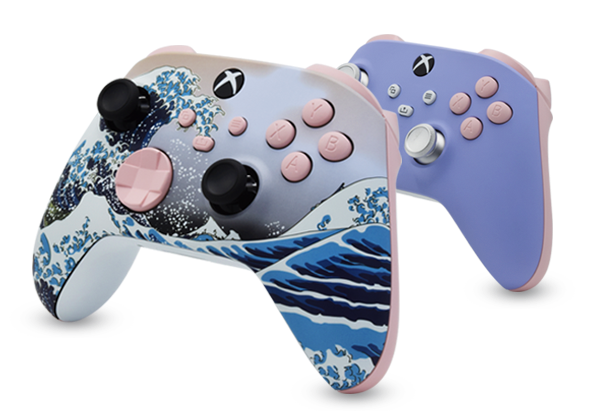 Galaxy Inspired Custom Modded X Box Series X Controller